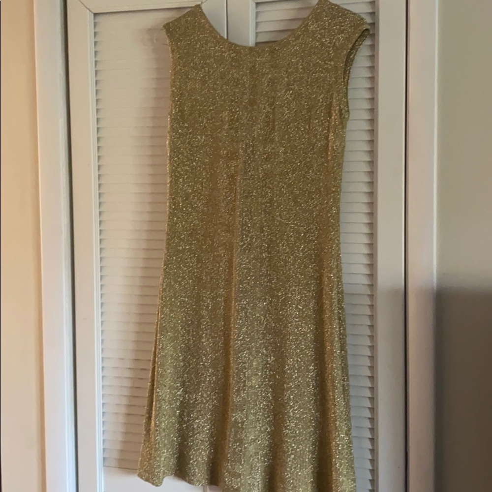 Vintage Gold Dress